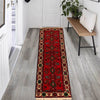 Firebrick Bokhara Runner Rug 2' 4" x 5' 8" ft / 71 x 172 cm - No. G22934