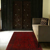 Medium Size Area Rug 4' 11" x 6' 8" ft / 149 x 203 cm - No. G23701