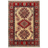 Oriental Kazak Rug 2' 10" x 4' 2" ft / 86 x 127 cm - No. G24277