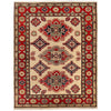 Hand knotted Kazak Rugs 3' 6" x 4' 6" ft / 107 x 138 cm - No. G24279