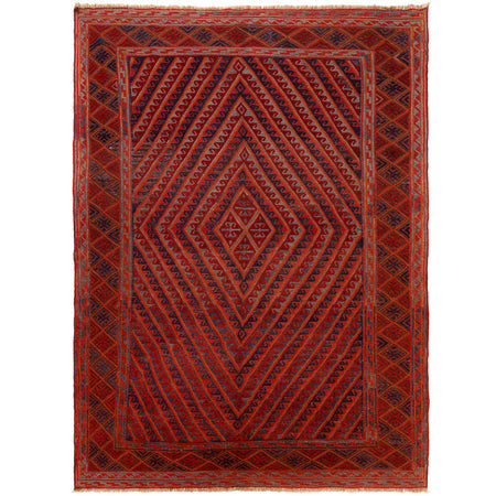 Handmade Mushwani Carpet 6' 9" x 9' 4" ft / 205 x 284 cm - No. G24291