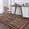 Hand Knotted Afghan Style Kilim 4' 11" x 6' 6" ft / 149 x 199 cm - No. G24310