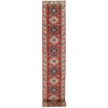 Red Color Kazak Runner Rug 2' 9" x 23' 2" ft / 85 x 706 cm - No. G24376