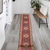 Red Color Kazak Runner Rug 2' 9" x 23' 2" ft / 85 x 706 cm - No. G24376