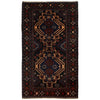 Handmade Baluchi Rug 4' 1" x 7' 2" ft / 124 x 218 cm - No. G24842