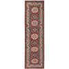 Hand Knotted Kazak Oriental Runner Rug 2' 8" x 9' 8" ft / 81 x 295 cm - No. G24860