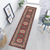 Hand Knotted Kazak Oriental Runner Rug 2' 8" x 9' 8" ft / 81 x 295 cm - No. G24860