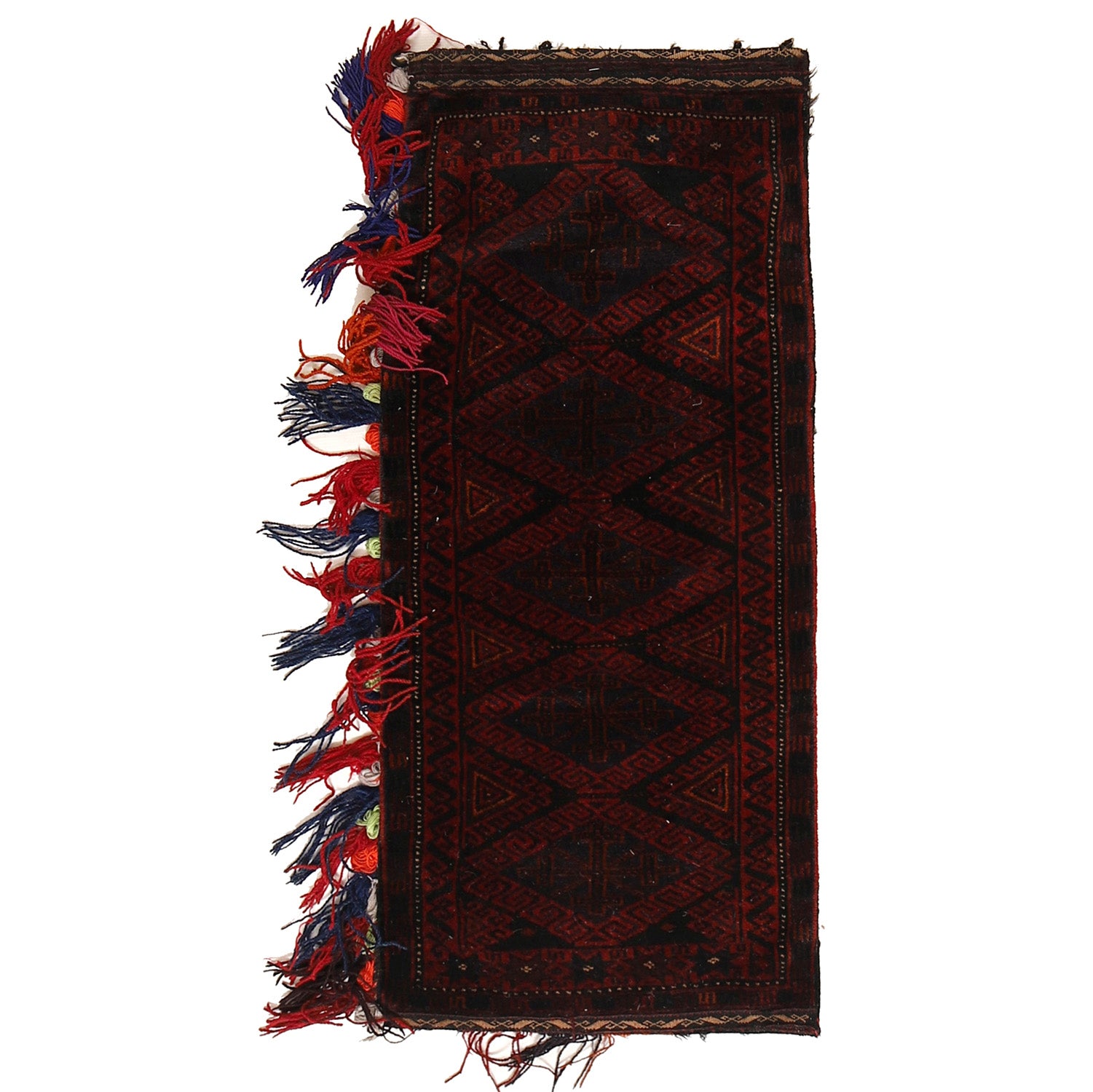 Multi Color Balisht Area Rug 1' 7" x 3' 8" ft / 49 x 111 cm - No. G24934
