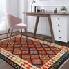 Hand Knotted Flatweave Kilim 4' 11" x 6' 7" ft / 150 x 200 cm - No. G25078