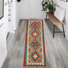 Hand Made Afghan Kilim Runner 1' 9" x 4' 11" ft / 53 x150 cm - No. G25093