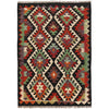 Small Size Chobi Kilim 3' 4" x 4' 8" ft / 101 x 143 cm - No. G25100