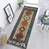 Handmade Vegetable Kelim Runner 1' 8" x 4' 5" ft / 52 x135 cm - No. G25185