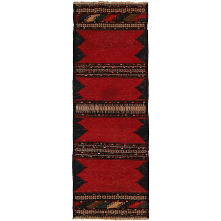 Handmade Table Sheet Kilim Runner 2' 0" x 5' 10" ft / 61 x 178 cm - No. G25223