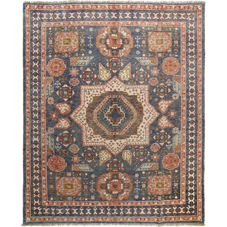 Oriental Mamluk Area Rug 8' 3" x 9' 8" ft / 251 x 295 cm - No. G25241
