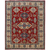 Handmade Kazak Area Rug 8' 3" x 9' 8" ft / 251 x 295 cm - No. G25246