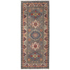 Hand Knotted Kazak Oriental Runner Rug 2' 8" x 6' 8" ft / 82 x 202 cm - No. G25361