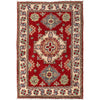 Handmade Kazak Area Rug 2' 7" x 3' 10" ft / 80 x 117 cm - No. G25371