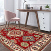 Handmade Kazak Area Rug 2' 7" x 3' 10" ft / 80 x 117 cm - No. G25371