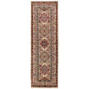 Handmade Kazak Area Runner Rug 2' 6" x 7' 10" ft / 77 x 238 cm - No. G25457