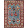 Hand Knotted Kazak Oriental Rug 5' 9" x 8' 6" ft / 176 x 260 cm - No. G25498