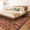 Handmade Vegetable Kilim 5' 9" x 7' 10" ft / 175 x 238 cm - No. G25514