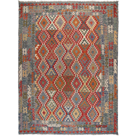 Hand Knotted Flatweave Kilim 8' 6" x 11' 5" ft / 259 x 348 cm - No. G25524
