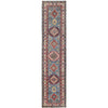 Hand Knotted Kazak Oriental Runner Rug 2' 8" x 12' 8" ft / 82 x 383 cm - No. G25913