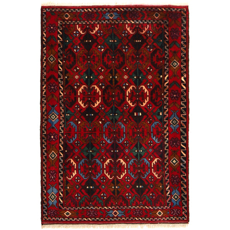 Tribal Baloch Rug 2' 10" x 4' 5" ft / 86 x 134 cm - No. G27046