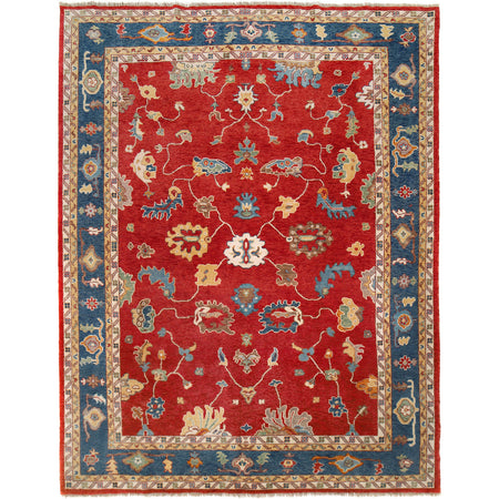 Turkish Design Oushak Rug 9' 2" x 11' 7" ft / 280 x 353 cm - No. G27065