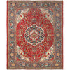 Hand Knotted Heriz Rug 8' 5" x 10' 6" ft / 256 x 321 cm - No. G27071