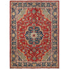 Handmade Persian Design Heriz Carpet 6' 8" x 9' 7" ft / 203 x 292 cm - No. G27072