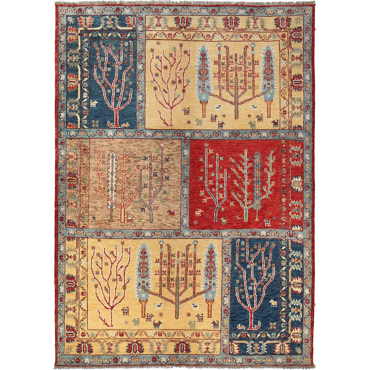 Tree Of Life Rug 5' 7" x 7' 11" ft / 169 x 242 cm - No. G27091