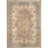 Hand Knotted Persian Design Heriz Rug 4' 1" x 5' 8" ft / 125 x 173 cm - No. G27094