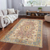 Hand Knotted Persian Design Heriz Rug 4' 1" x 5' 8" ft / 125 x 173 cm - No. G27094