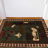 Authentic Afghan War Area Rug 1' 11" x 2' 11" ft / 59 x 89 cm - No. G27101