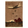 Brown Color War Rug 2' 0" x 2' 9" ft / 60 x 83 cm - No. G27105