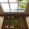 Authentic Afghan War Area Rug 2' 0" x 2' 11" ft / 60 x 90 cm - No. G27106