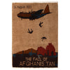 Handcrafted Afghan War Rug 2' 0" x 2' 10" ft / 61 x 87 cm - No. G27112