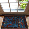 Hand-Knotted Afghan War Carpet 1' 10" x 2' 10" ft / 57 x 86 cm - No. G27113