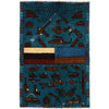 Handcrafted Afghan War Rug 2' 7" x 3' 11" ft / 80 x 120 cm - No. G27476