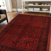 Afghan Khal Mohammadi Rug 4' 11" x 6' 6" ft / 149 x 198 cm - No. G27509