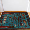 Handmade Afghan War Area Rug 1' 11" x 2' 10" ft / 58 x 86 cm - No. G27515