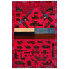 Handmade Afghan War Area Rug 2' 8" x 3' 11" ft / 82 x 120 cm - No. G27525