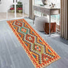 Short Kilim Runner 2' 1" x 6' 2" ft / 64 x187 cm - No. G27527