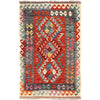 Handmade Vegetable Kilim 3' 2" x 5' 1" ft / 96 x 154 cm - No. G27528