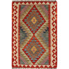 Handmade Vegetable Kilim 2' 9" x 4' 1" ft / 83 x 124 cm - No. G27545