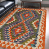 Handmade Vegetable Kilim 2' 9" x 4' 4" ft / 83 x 132 cm - No. G27548