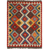 Hand Knotted Flatweave Kilim 2' 10" x 3' 8" ft / 86 x 113 cm - No. G27552