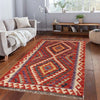 Handmade Afghan Vegetable Kilim 2' 8" x 4' 1" ft / 82 x 124 cm - No. G27565