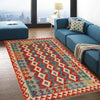 Hand Knotted Flatweave Kilim 3' 5" x 5' 1" ft / 103 x 155 cm - No. G27590